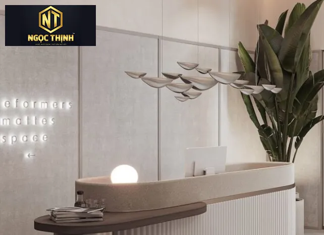 QUẦY LỄ TÂN SPA ĐƠN GIẢN - QLT02